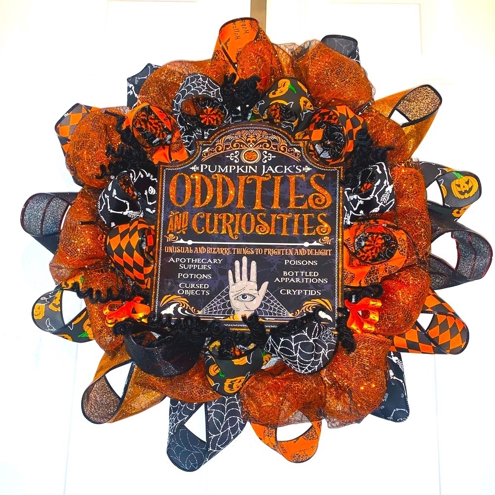 Beautiful large Halloween wreath